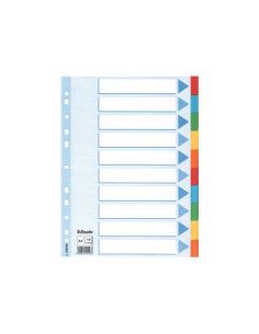 SEPARADORES ESSELTE DE CARTÓN 1-10 POSICIONES