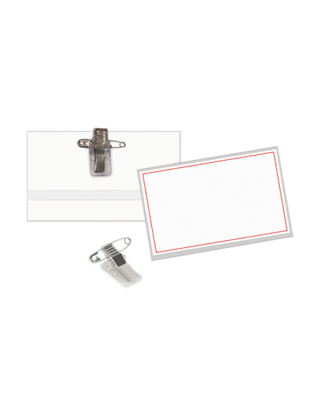 CAJA 50 IDENTIFICADORES A-SERIES CON PINZA E IMPERDIBLE