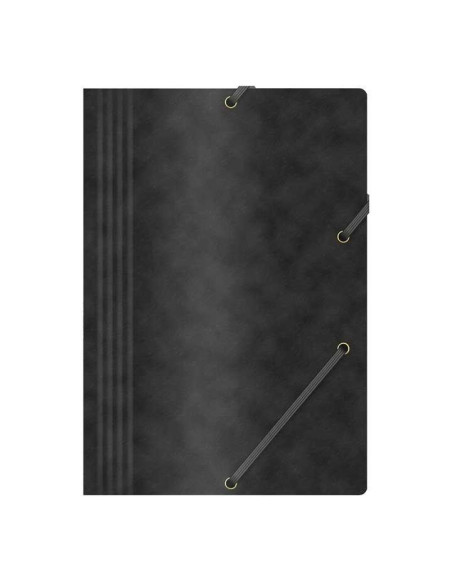 CARPETA CON GOMAS Y SOLAPAS A4