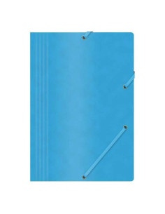 CARPETA CON GOMAS Y SOLAPAS A4