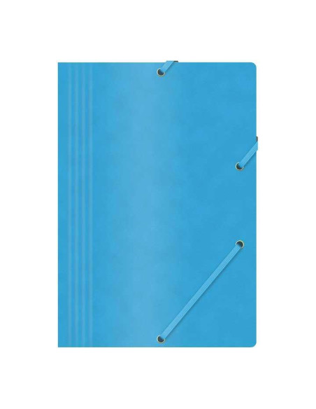 CARPETA CON GOMAS Y SOLAPAS A4