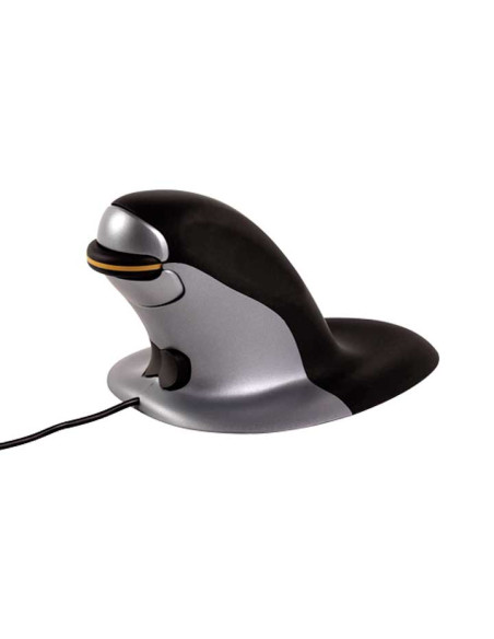 RATÓN VERTICAL FELLOWES PENGUIN CON CABLE TALLA S