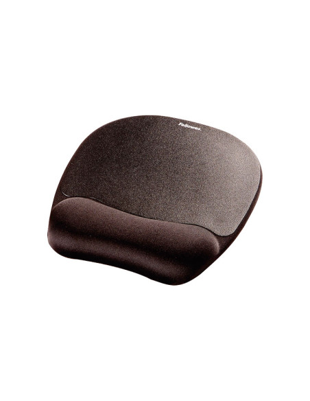 ALFOMBRILLA RATON FELLOWES CREPOSAMUÑECAS MEMORY FOAM NEGRO