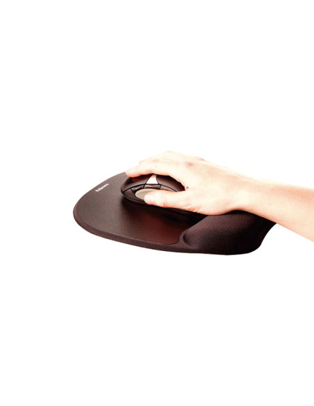 ALFOMBRILLA RATON FELLOWES CREPOSAMUÑECAS MEMORY FOAM NEGRO