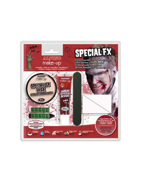 KIT MAQUILLAJE EFECTOS ESPECIALES ALPINO