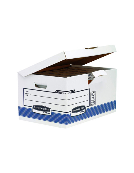 MAXI CONTENEDOR FELLOWES BANKERS BOX TAPA FIJA