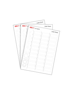 PACK 10h DE 30 ETIQUETAS COLOP E-MARK 48x18mm