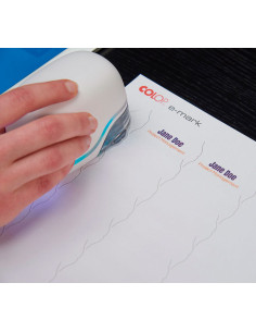 PACK 10h DE 30 ETIQUETAS COLOP E-MARK 48x18mm 2