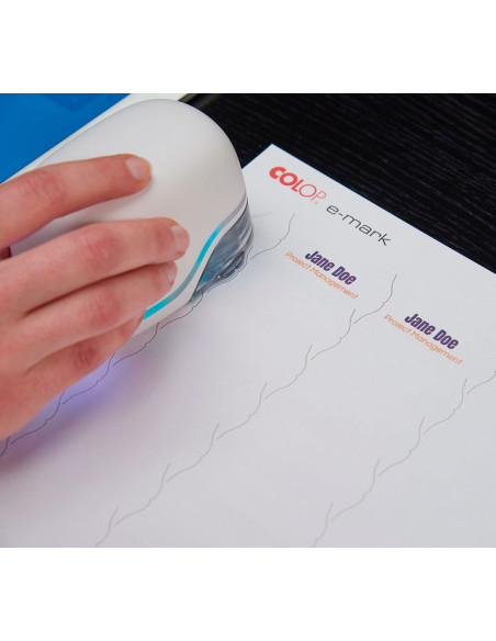 PACK 10h DE 30 ETIQUETAS COLOP E-MARK 48x18mm