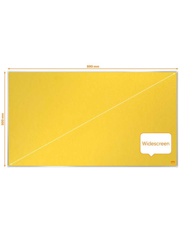 TABLERO DE FIELTRO NOBO PANORÁMICO 89x50cm IMPRESSION PRO