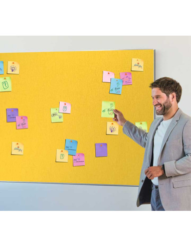 TABLERO DE FIELTRO NOBO PANORÁMICO 89x50cm IMPRESSION PRO