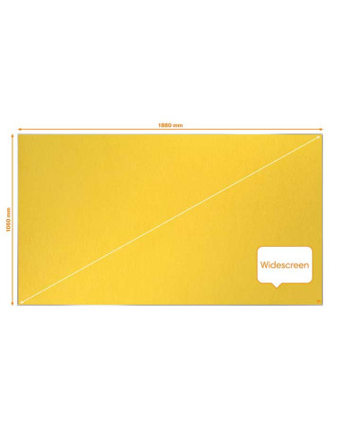 TABLERO DE FIELTRO NOBO PANORÁMICO 188x106cm IMPRESSION PRO