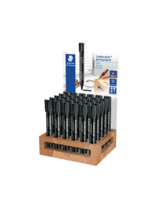 EXPOSITOR 30 ROTULADORES STAEDTLER LUMOCOLOR 352