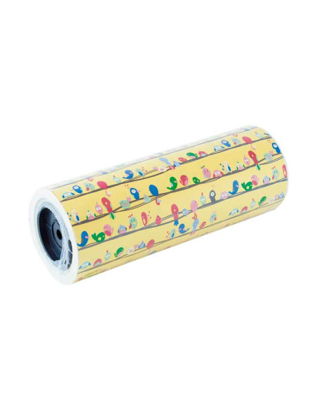 BOBINA PAPEL DE REGALO POLLITOS 31cm