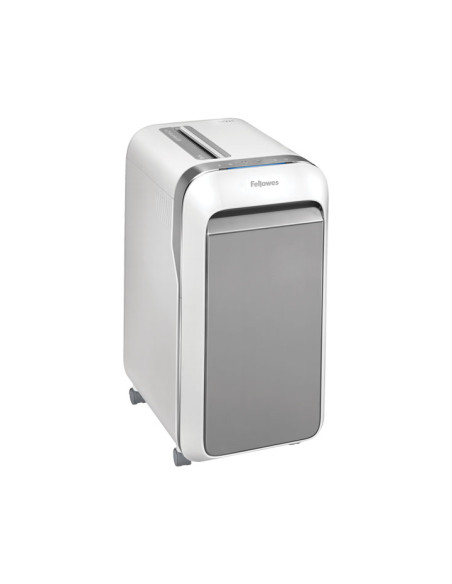 DESTRUCTORA FELLOWES LX221 BLANCA 20h PARTIC Nvseg5- particula 2x12mm ancho 200mm dep30L