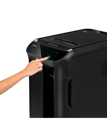 DESTRUCTORA FELLOWES AUTOMAX 600M 600h PARTIC Nvseg5 - partícula 2x12mm ancho 230mm dep83L
