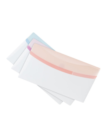 PACK 6 SOBRES PORTADOCUMENTOS TARIFOLD COLOR DREAM RECIBOS