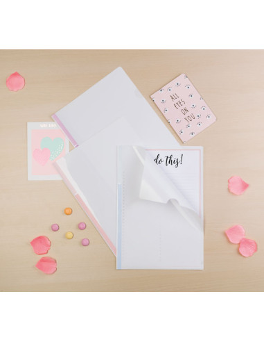 PACK 12 DOSSIER UÑERO TARIFOLD COLOR DREAM A4