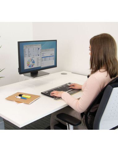 FELLOWES SOPORTE DE MONITOR REGULABLE CLARITY