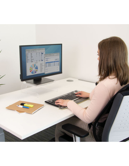 FELLOWES SOPORTE DE MONITOR REGULABLE CLARITY
