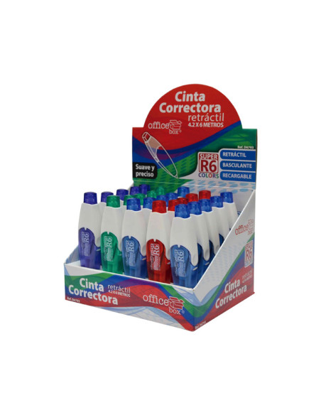 CINTA CORRECTORA OFFICE BOX R6 42mmx6m