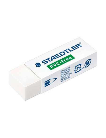 GOMA de BORRAR STAEDTLER 525 PVC FREE  ud