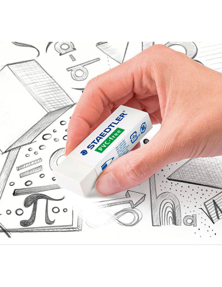 GOMA de BORRAR STAEDTLER 525 PVC FREE  ud