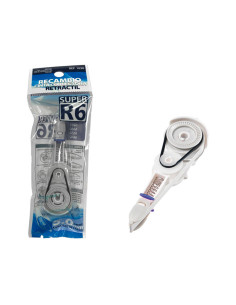 RECAMBIO CINTA CORRECTORA OFFICE BOX R6 5mmx6m