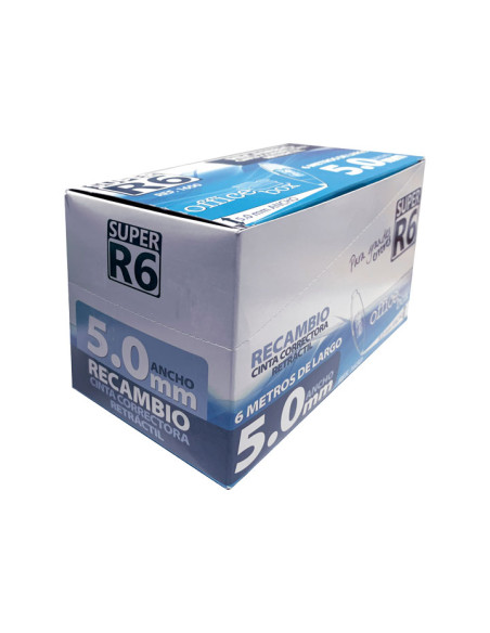 RECAMBIO CINTA CORRECTORA OFFICE BOX R6 5mmx6m