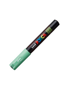 POSCA MARCADOR  PC-1M NO PERMANENTE PUNTA FINA 07-1MM VERDE CLARO