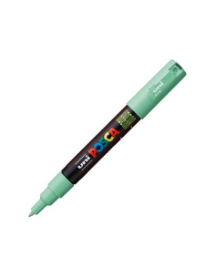 POSCA MARCADOR  PC-1M NO PERMANENTE PUNTA FINA 07-1MM VERDE CLARO 2