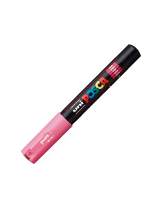 POSCA MARCADOR  PC-1M NO PERMANENTE PUNTA FINA 07-1MM ROSA