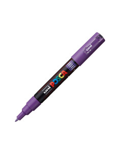 POSCA MARCADOR  PC-1M NO PERMANENTE PUNTA FINA 07-1MM VIOLETA 2