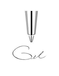 PARKER RECAMBIO BOLÍGRAFO QUINK FLOW PUNTA MEDIA GEL NEGRO BLISTER 2