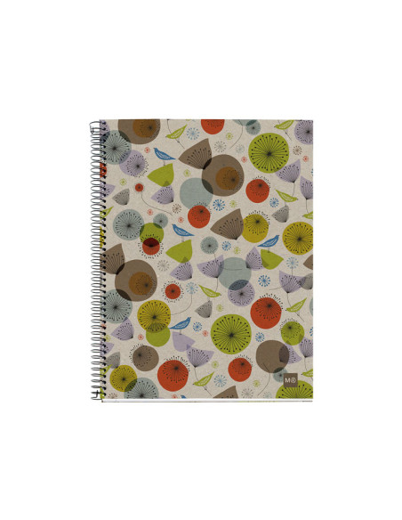 CUADERNO MIQUEL RIUS NOTEBOOK 4 ECOBIRDS 120h A5