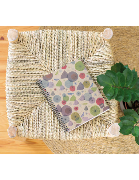 CUADERNO MIQUEL RIUS NOTEBOOK 4 ECOBIRDS 120h A5