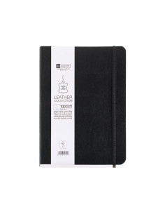 CUADERNO MIQUEL RIUS NOTEBOOK FLEXIBLE PIEL 4 SIN ÍNDICE 100h LISO