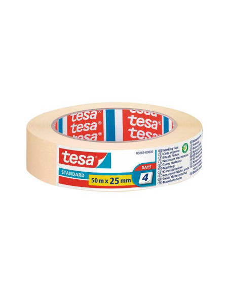 CINTA DE PINTAR TESA STANDARD 25mmx50m