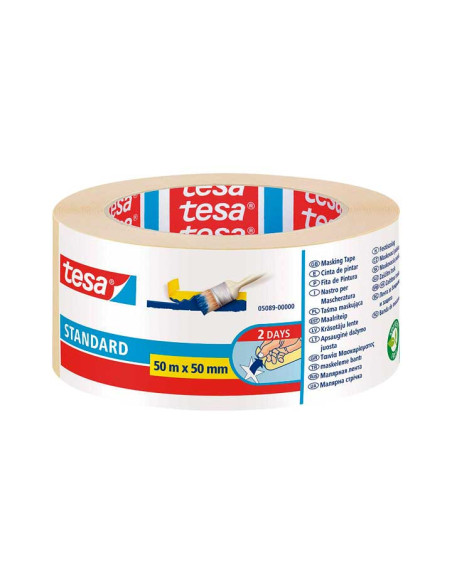 CINTA DE PINTAR TESA STANDARD 50mmx50m