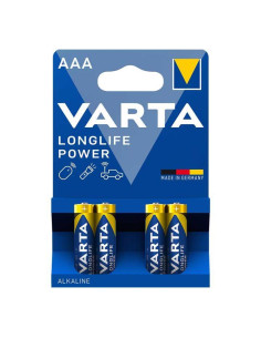 BLÍSTER 4 PILAS VARTA AAA LONGLIFE POWER LR03