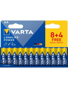 BLÍSTER 84 PILAS VARTA AA LONGLIFE POWER LR6 15V 2