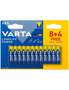 BLÍSTER 84 PILAS VARTA AAA LONGLIFE POWER LR03 15V