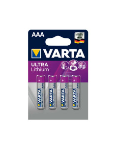 BLÍSTER 4 PILAS VARTA ULTRA LITHIUM AAA