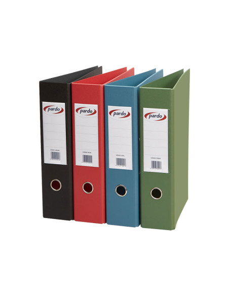 ARCHIVADOR palanca PARDO PLASTICO EXTRA F 70mm VERDE