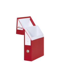 ESTUCHE ARCHIVADOR PARDO VERTICAL EXTRA