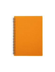 CARPETA DE ESPIRAL PARDO 30 FUNDAS STUDIO STYLE