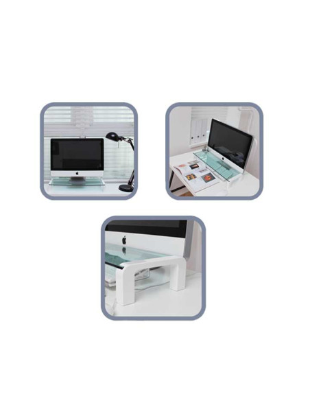 SOPORTE PARA MONITOR OFFICE BOX CRYSTAL AIR