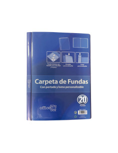 CARPETA 20 FUNDAS OFFICE BOX PERSONALIZABLE