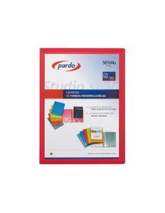 CARPETA 30 FUNDAS PARDO STUDIO STYLE PERSONALIZABLE A4