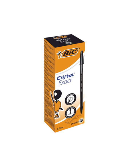 BOLIGRAFO BIC CRISTAL EXACT NEGRO